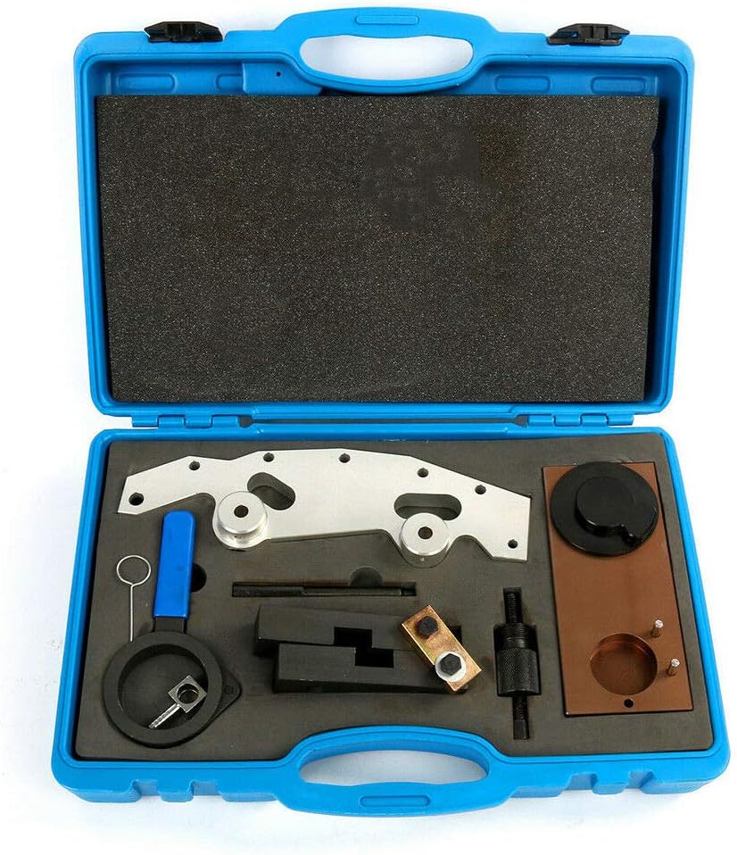 HanSemay Camshaft Timing Tool Kit for Changing Motor Chain for BMW M52 M54