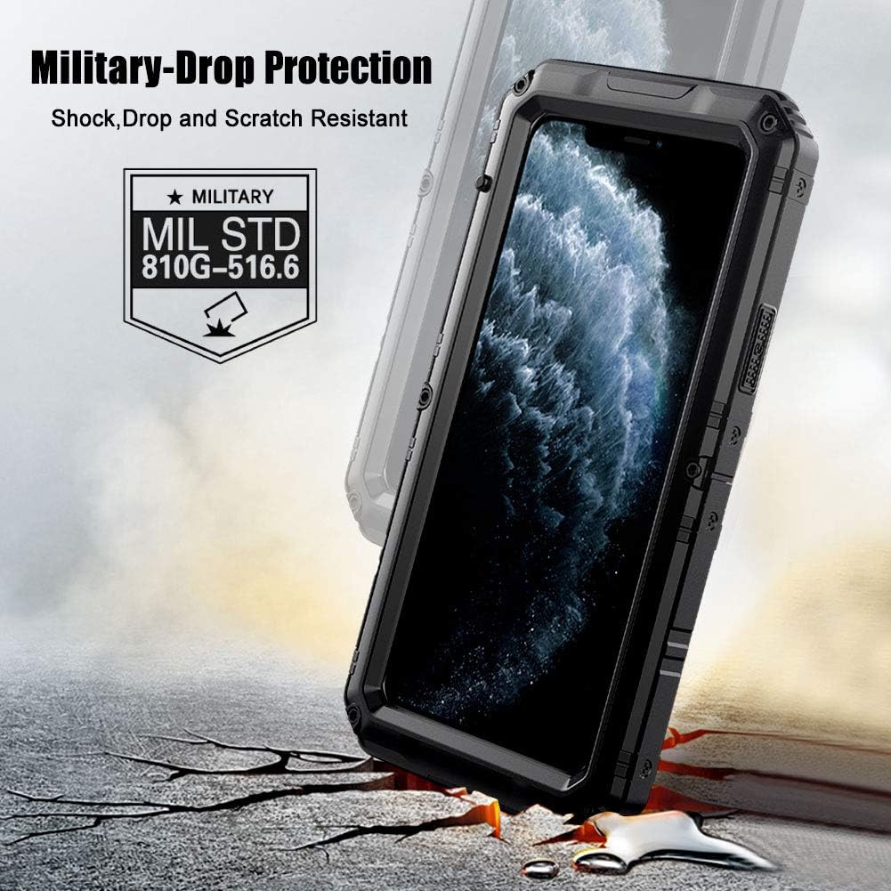Beeasy iPhone 11 Pro Case Black, Waterproof Shockproof Tough Heavy Duty - Image 5