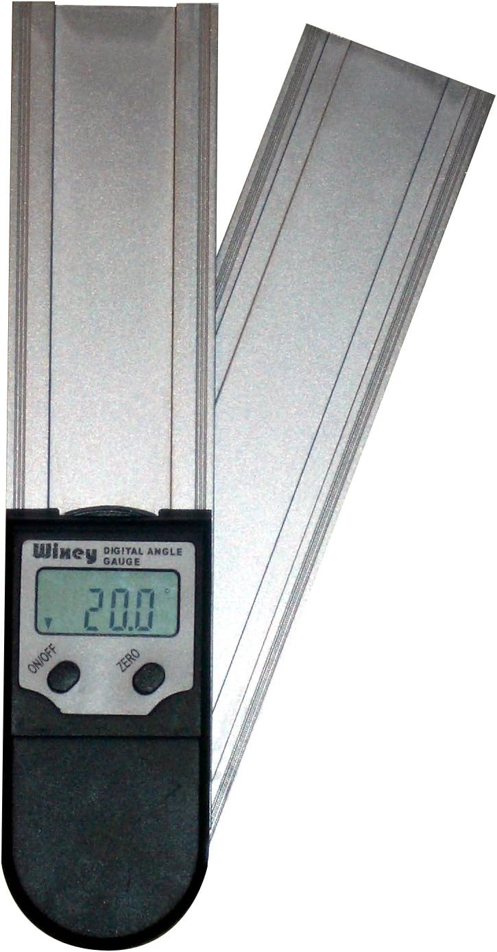 8" (203mm) Wixey Digital Protractor with Miter Function