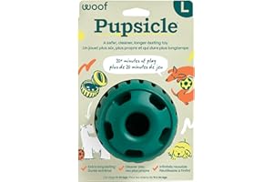 WOOF Pupsicle - Long-Lasting Interactive Dog Toy to Keep Your Pup Busy and Distracted - Safe for Dogs - Low-Mess Design - Dog