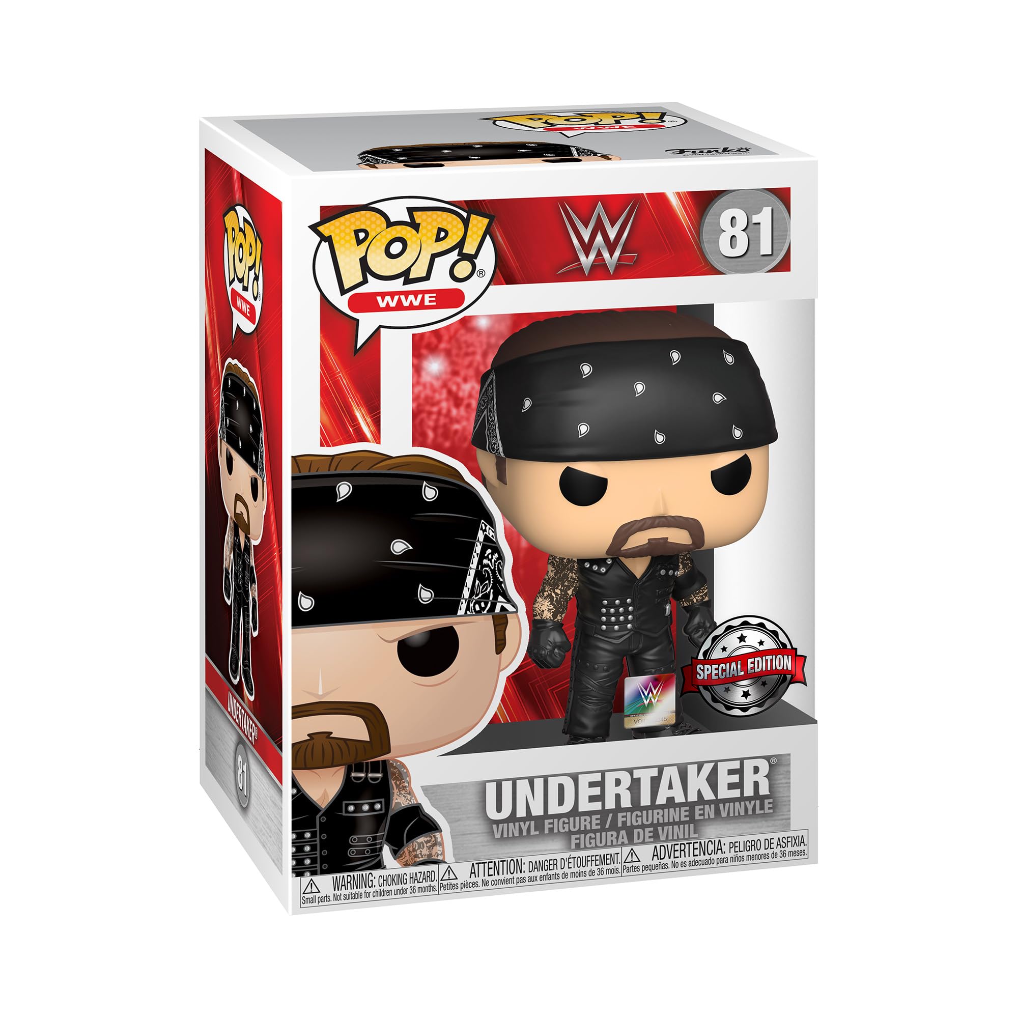 Funko Pop! WWE: Boneyard Undertaker - Collectable Vinyl Figure - Gift Idea - Official Merchandise - Toys for Kids & Adults - Sports Fans - Model Figure for Collectors and Display
