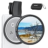 NEEWER 67mm Clip On Variable ND Filter for