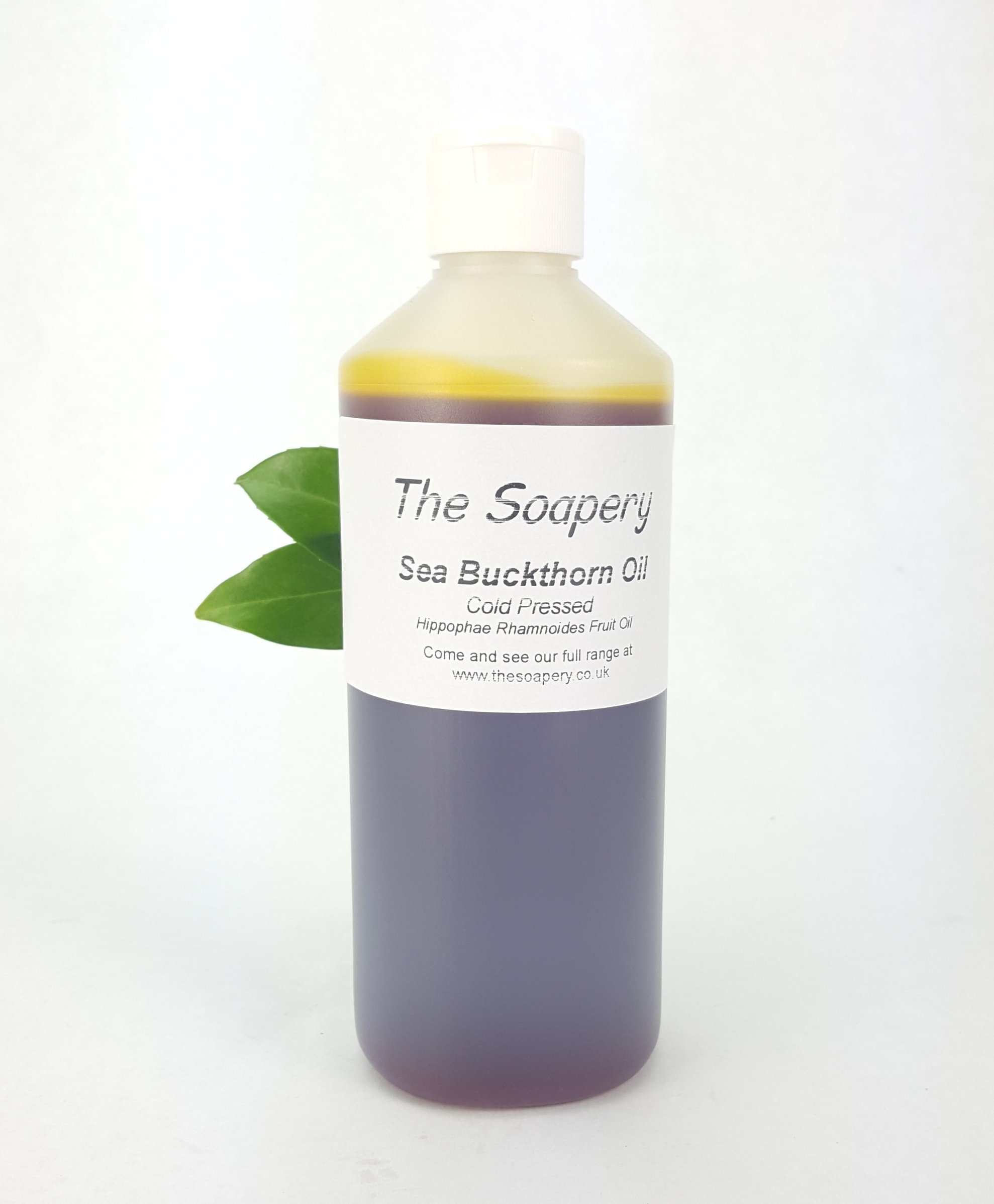Sea Buckthorn Oil 500ml - Cold Pressed, Virgin - 100% Pure and Natural