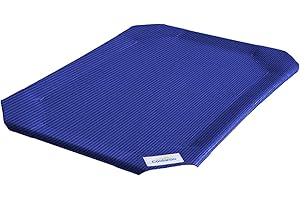 Coolaroo The Original Elevated Pet Bed Replacement Cover, Large, Aquatic Blue