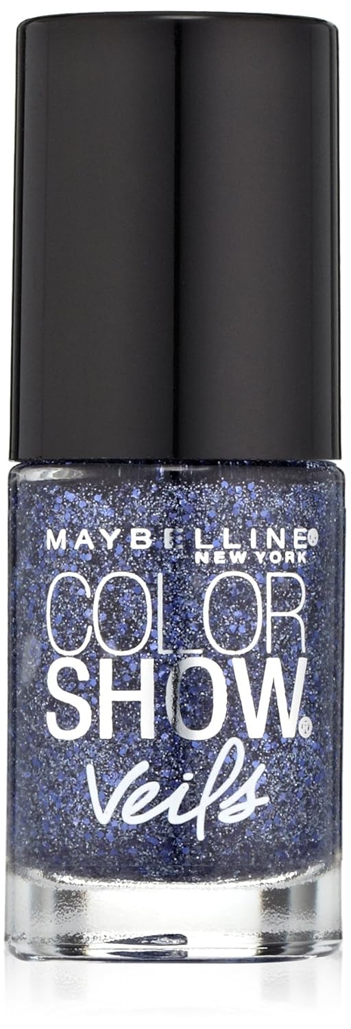 Maybelline New York Color Show Veils Nail Lacquer Top Coat, Amethyst Aura, 0.23 Fluid Ounce
