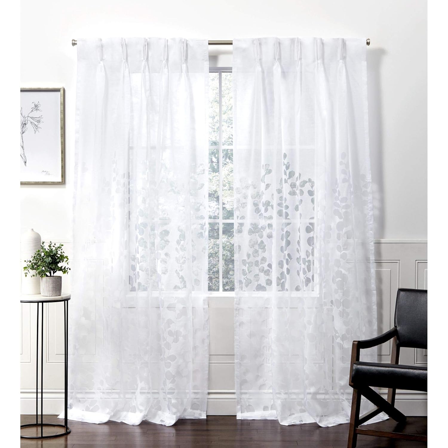 Best living room drapes pinch pleat