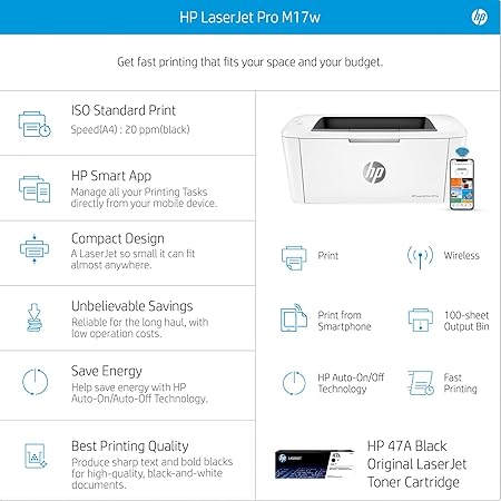 hp laserjet pro m17w