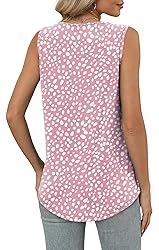 OFEEFAN Womens Summer Tops V Neck Tank for Women