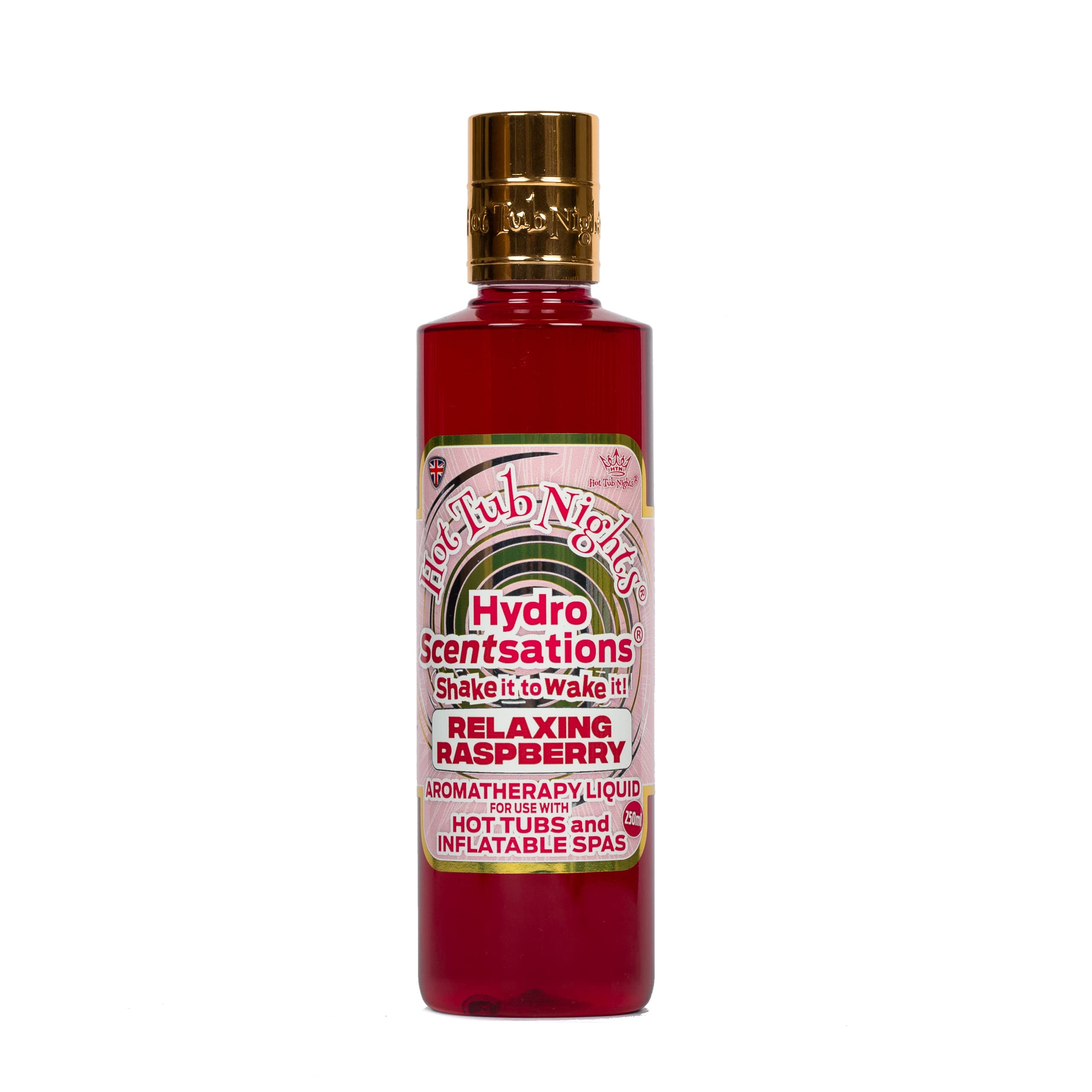 Hot Tub Nights Hydro Scentsations Aromatherapy Liquid ( Relaxing Raspberry 1 x 250ml)