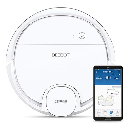 ECOVACS DEEBOT OZMO 900 - Robot Aspirador limpiasuelos, tecnología ozmo, aspira y Pasa la