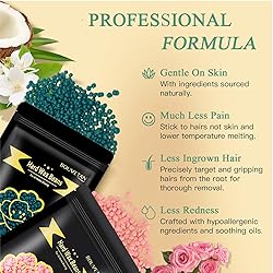 Wax Beads for Hair Removal, 1.3Lb/21oz Hard Wax for