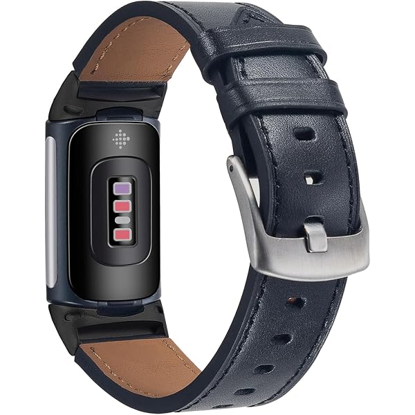 Hotodeal Genuine Leather Band Compatible With Fitbit Charge 2 - Brown With Rose Gold Buckle - View #10