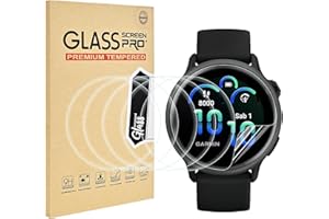 EasEasy 6 Pack Compatible for Garmin Vivoactive 6 Sreen Protector Clear, HD Anti-scratch Flexible TPU [Not Glass] Protector f