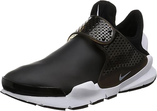 sock dart black white