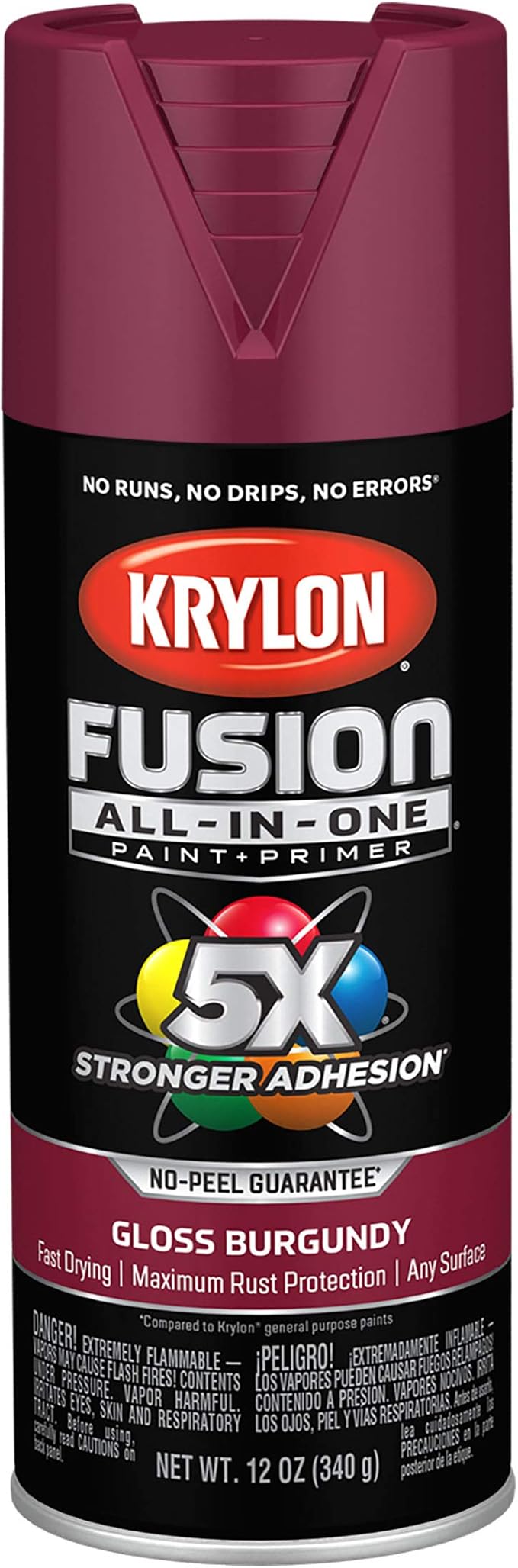 Krylon K02704007 Fusion All In One Spray Paint For Indoor Outdoor Use Gloss Burgundy Spray Paint Amazon Canada Krylon K02704007 Fusion All In One Spray Paint For Indoor Outdoor Use Gloss Burgundy Spray Paint Amazon Canada