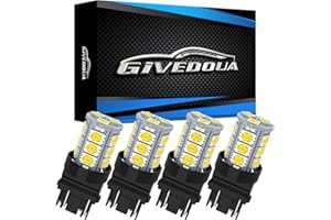 GIVEDOUA 3157 LED Bulb Super Bright 12V 3056 3156 3156A 3057 4057 3157 4157 T25 LED Car Bulbs for Brake Lights, Backup Revers