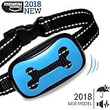 Dog Bark Collar Humane and Harmless Bark Collar Small Dog Waterproof Stops Barking with Sound and Vibration No Shock Anti Bark Collar Large Dog Medium Dog Barking Control Devices … (dogcollargm)