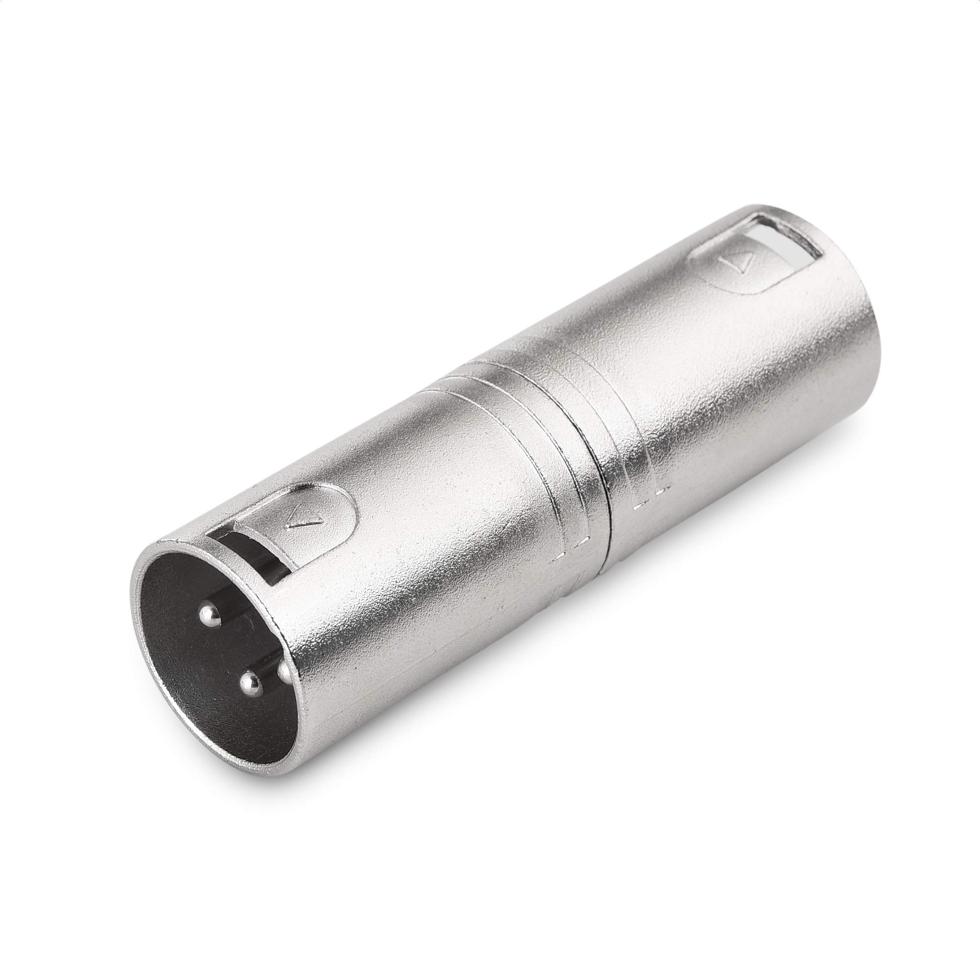 Cable Matters 2-Pack XLR Male to Male Adapter, XLR Coupler, XLR to XLR Gender Changer, XLR Adapter - Male to Male