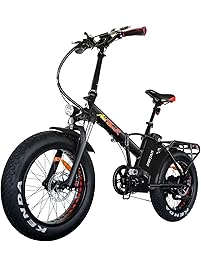 Addmotor MOTAN Electric Bikes Folding 750W 20Inch Fat Tire Electric Bicycle 48V 11.6AH Lithium Battery Mountain Snow Beach M-150 Platinum E-Bike 2018
