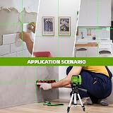 Huepar 30M Laser Level with 100cm Tripod Green Cross Line Self-Leveling view 5