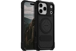 Rokform Rugged Case Compatible with iPhone 17 Pro Max, Magnetic Cover (Black)