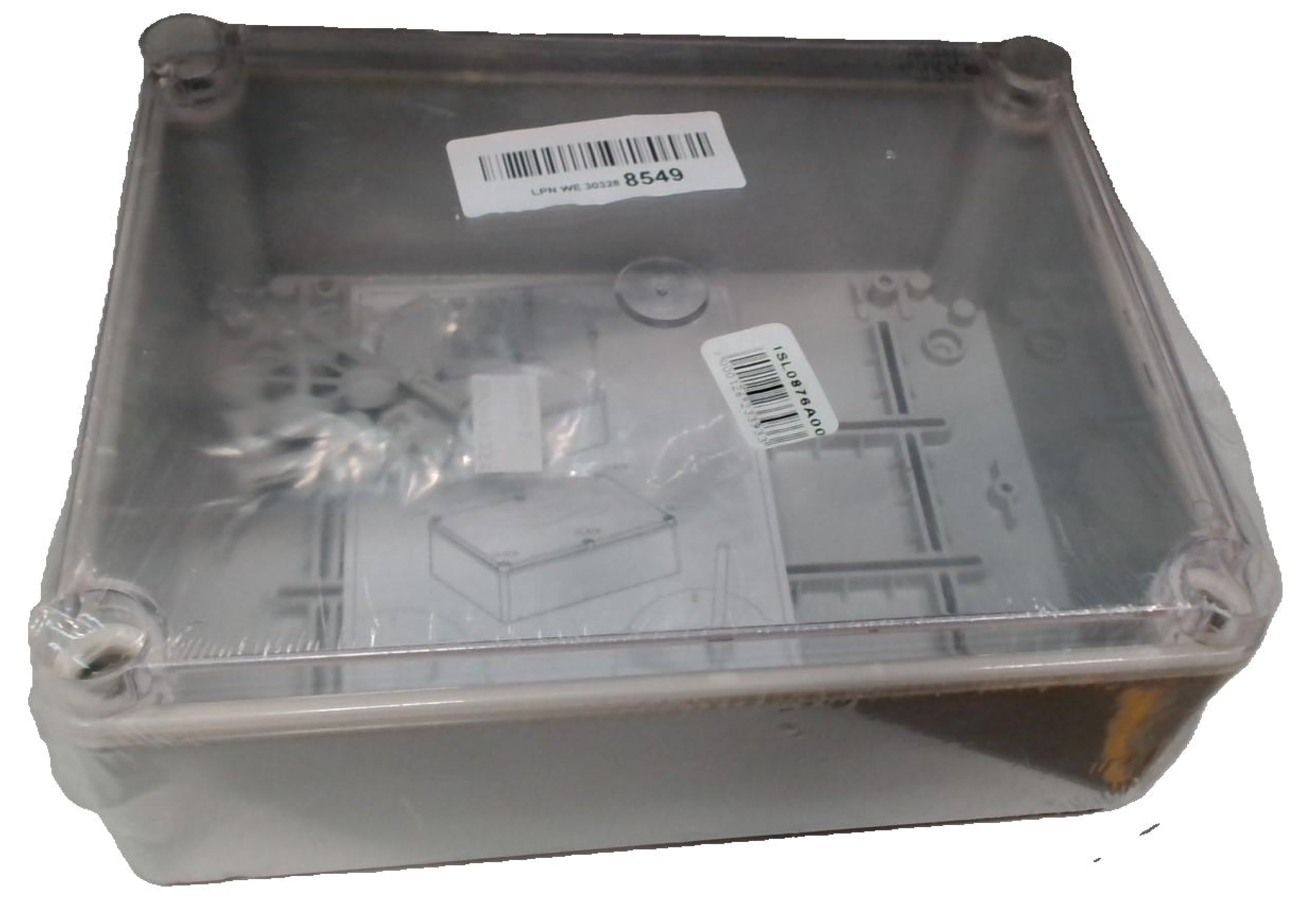 ABB IP65 Junction Box • Fully Dust Sealed Enclosure • Waterproof Electric Cable Connector Unit • Shockproof Adaptable Indoor/Outdoor Box • 220 x 170 x 80mm