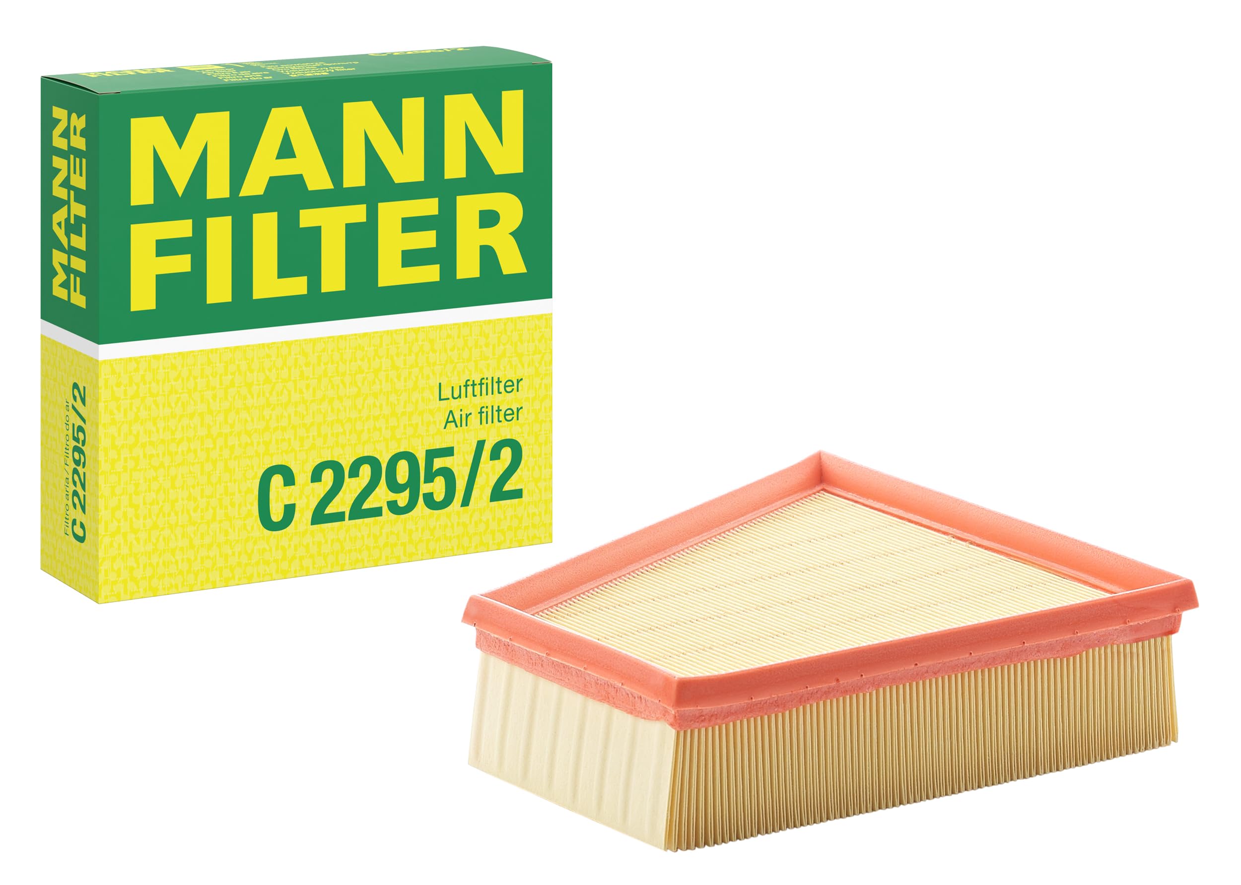 MANN-FILTER C 2295/2 Air Filter - for Cars + Transporters