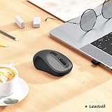LeadsaiL Wireless Mouse 1600 DPI Silent Ambidextrous USB Laptop view 7