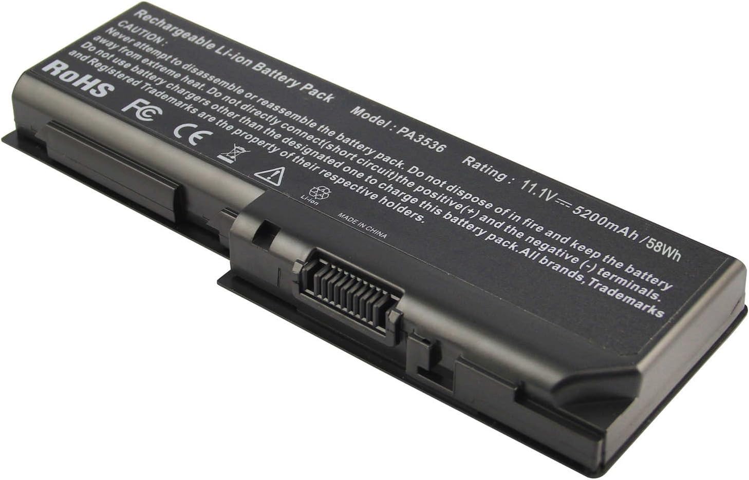 ARyee 5200mAh 11.1V PA3536U-1BRS Battery Laptop Battery for Toshiba PA3536U-1BRS PA3537U-1BAS PA3537U-1BRS PABAS100 PABAS101 - Image 4