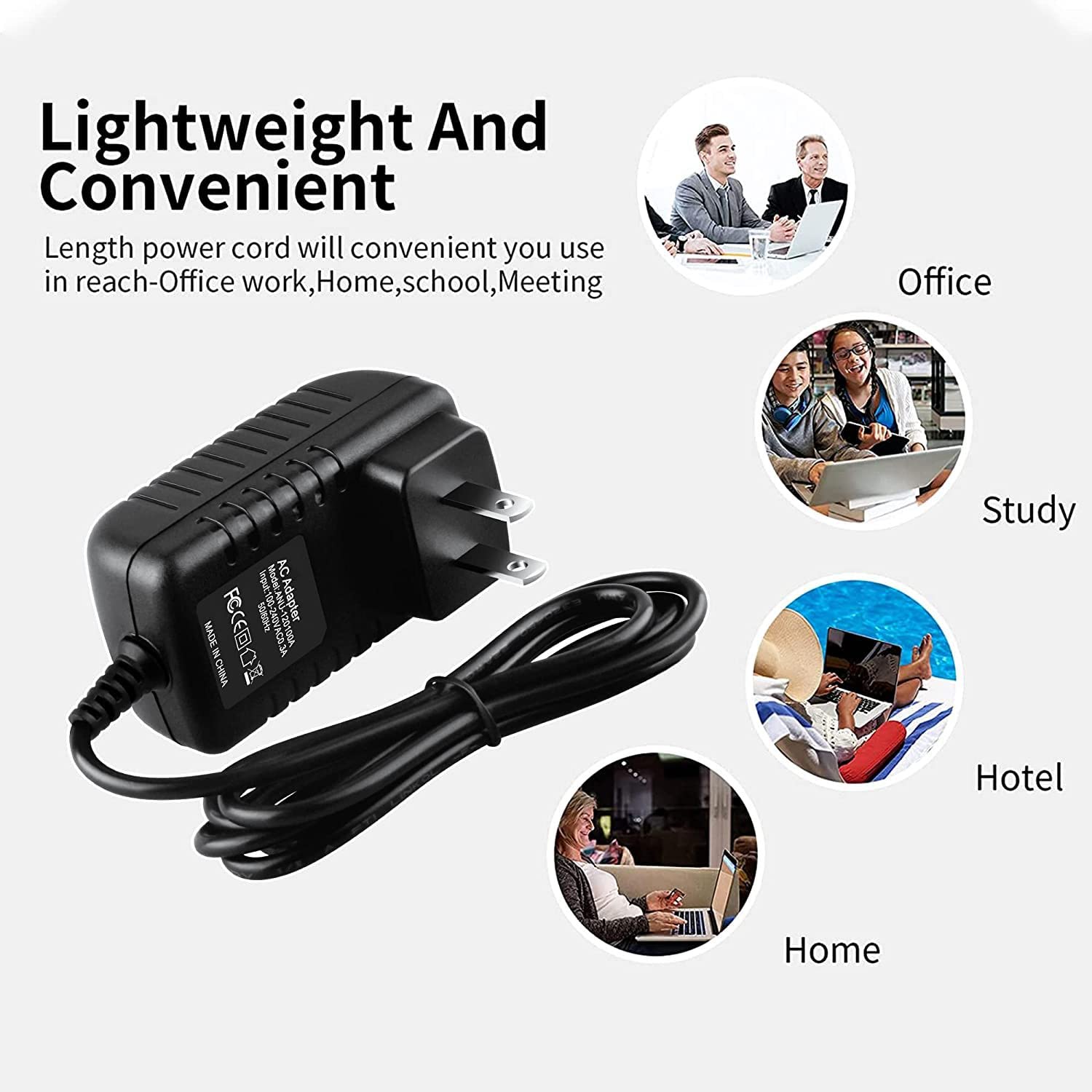 Xzrucst 6V AC/DC Adapter for Ingenuity Power Adapt Portable Swing Bingham Bunny 60730, Inlighten Cradling Swing Winslow 60633 6VDC Power Supply Cord
