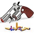 Toy Gun-Soft Bullet Western Cowboy Prop Revolver Gun Plastic Play Guns Pistol for Kids Boys Age 8+ Foam Blaster CS Toy Rifle Sniper Small Hand Gun Cosplay Shoot Games