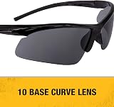 DeWalt DPG100-9D EU Safety Glasses Lightweight Frame Rubber Nose Pads view 3
