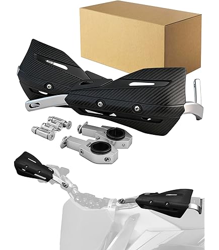 Acerbis - X-Factory Handguard - Black/Orange (2634661009