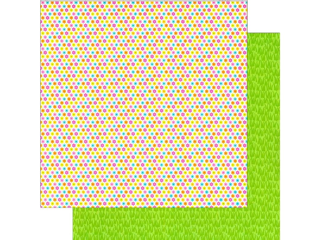 Doodlebug Spring Garden Double-Sided Cardstock x 12-inch-Itty Bitty Blooms 25 Sheets per Pack, Other, Multicoloured, 0.02x30.48x31.75 cm
