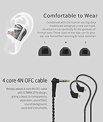 Kinboofi CCZ Melody Wired Headphones, Dynamic