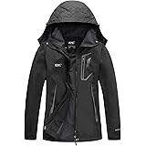 Diamond Candy Womens Rain Jacket Waterproof with Hood Lightweight Hiking Jacket
