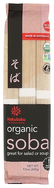 HAKUBAKU ORGANIC SOBA, 9.5 OZ