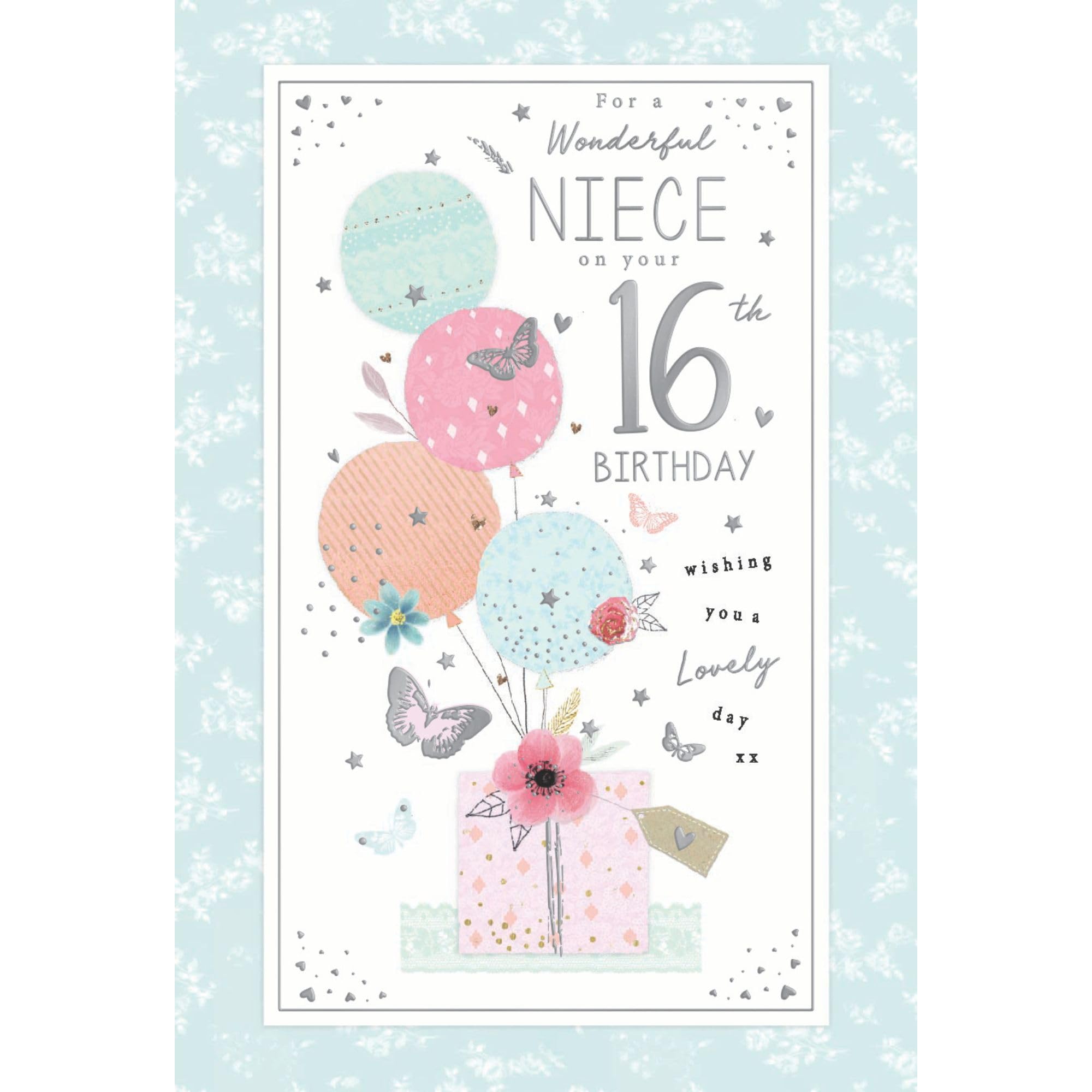 For A special Niece on your 16th Birthday