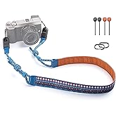 PGYTECH Camera Shoulder Strap Air Artistic Style for Mirrorless Camera Strap Quick Release 43.31''~55.12'' Adjustable Camera Neck Strap for Sony ZV-E10 for Canon G7 X, Bohemian Style