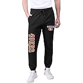 Ultra Game Men's NFL Official Super Soft Game Day Jogger Sweatpants