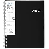 Blue Sky 2026-2027 Weekly &amp; Monthly Academic Planner, 8.5"x11", Enterprise | July 2026 - June 2027, Flexible Cover, Wirebound, Laminated Tabs, Academic Year