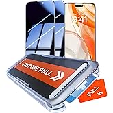 TORRAS Military-Grade for iPhone 16 Pro Screen Protector Privacy, [9H+] Full Coverage Tempered Glass, [TOP 25° Anti-Spy], Easy Install, Bubble-Free, Case-Friendly, 6.3'', 2-Pack