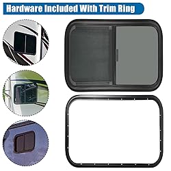 OUTPRIZE Horizontal RV Window, 24" W x 20" H Tinted