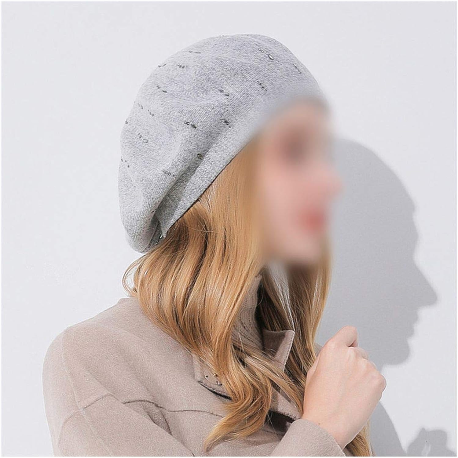 women's knit beret hats