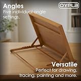 Oypla A2 Wooden Art Drawing Board Table Canvas Workstation Sketch Easel view 5