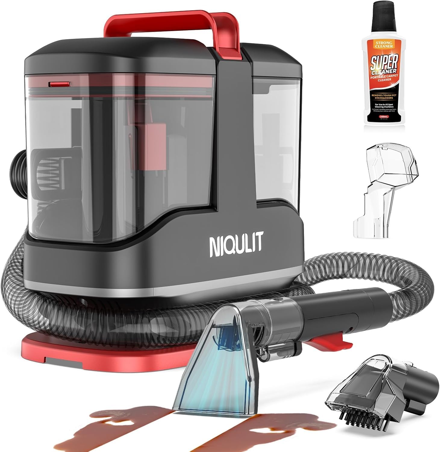 Photo 1 of Portable Spot Cleaner Machine for Carpet and Upholstery, Spot Cleaner for Area Rug, Stair and Furniture