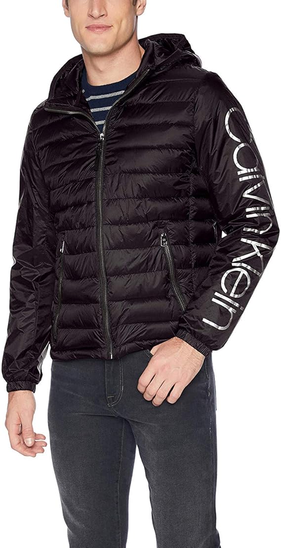 Chamarra Negra Calvin Klein Chamarra Negra Calvin Klein