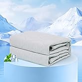 Rywell Cooling Blanket for Dogs, Large Dog Cooling Mat Q-Max>0.5, Durable&Versatile with Cooling&Soft Surfaces for All Seasons,Protect Sofa Bed from Scratches&Chewing,40 * 60IN Washable Dog Blanket