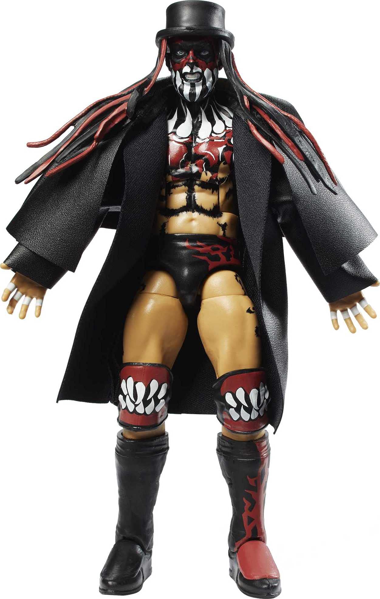 WWE MATTEL GCL55 WWE Elite Collection Finn Balor Deluxe Action Figure with Realistic Facial Detailing, Iconic Ring Gear & Accessories, Multicoloured