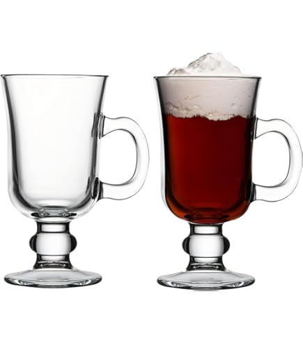 Amazon.com | 16oz Glass Coffee Mug Tea Glass Gift Celtic Tree Of Life Irish:  Irish Coffee Glasses